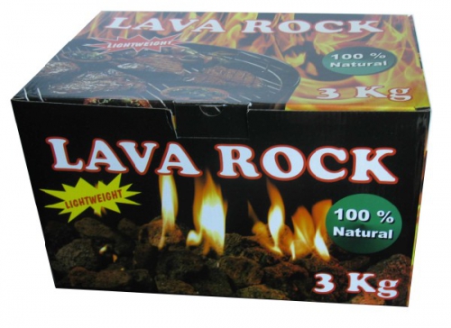 LAVA ROCK GRILL 3 KG.